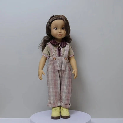 17-Inch Fashion Doll Toys – Realistic Vinyl Figures, Birthday Gift & Collectible Toy for Kids and Girls