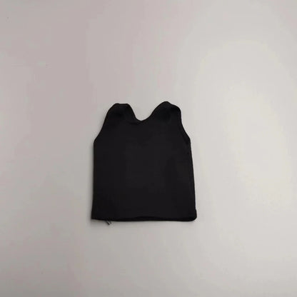 1/6 Scale Black T-Shirt for 12" (30cm) Action Figures — Male & Female DIY Model Accessories