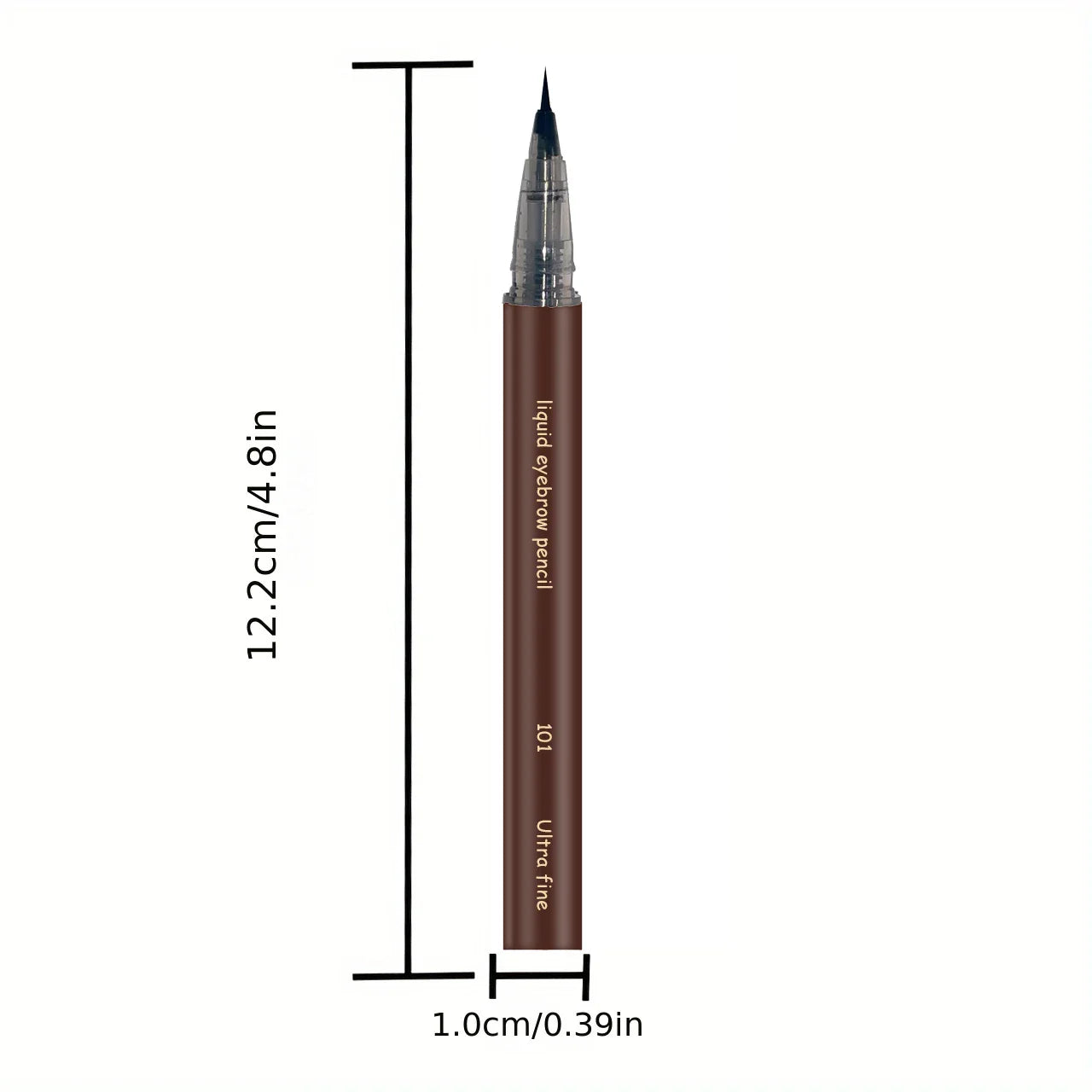 Ultra-Fine Waterproof Eyebrow Pencil & Sweat-Proof Liquid Eyeliner – Professional Dual-Purpose Durable Makeup Tool