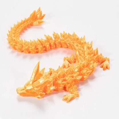 3D Printed Movable Snake Figurine – Realistic Jointed Simulation Ornament for Home & Office, 2025 New Year Craft Gift