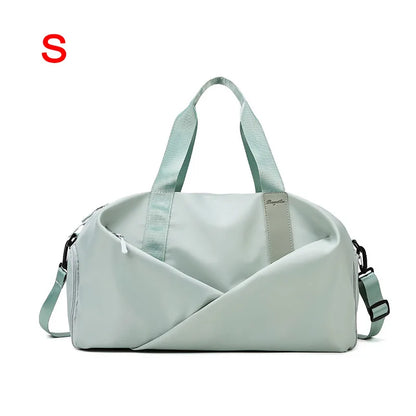 Women's Sports Gym Bag - Travel Dry Wet Tote, Multifunctional Weekend Duffle for Fitness, Yoga & Swimming
