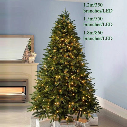 High-End PE Mixed Artificial Christmas Tree — 1.2m & 1.8m Decorative Holiday Tree for Gifts & Home Decor