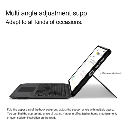 HUWEI Magic Keyboard Case for Lenovo LEGION Y700 2023 8.8" TB-320F 2nd Gen Tablet Cover with TouchPad & Backlit Keyboard