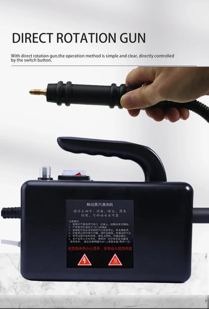 High-Temperature Home Steam Cleaner – Sterilization for Air Conditioning, Kitchen Hood & Car, 110V/220V
