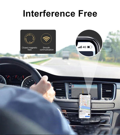 Magnetic Car Phone Holder - Air Vent Clip Mount with 360° Rotation for Xiaomi, iPhone 14, Samsung, & Other Cell Phones