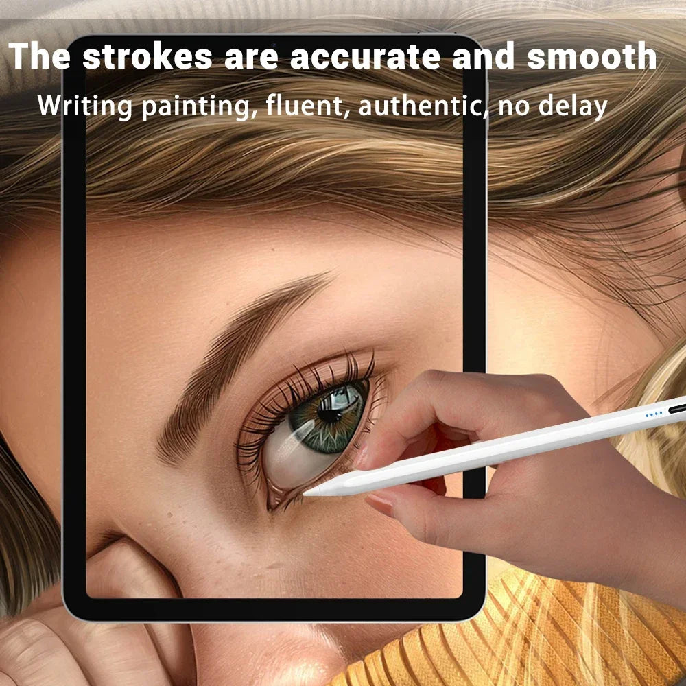 Universal Stylus Pen for Tablet – Touch Pen Compatible with iPad, Huawei, Lenovo, Samsung, Xiaomi, Redmi, Honor, Oppo, Vivo – Includes Protective Box