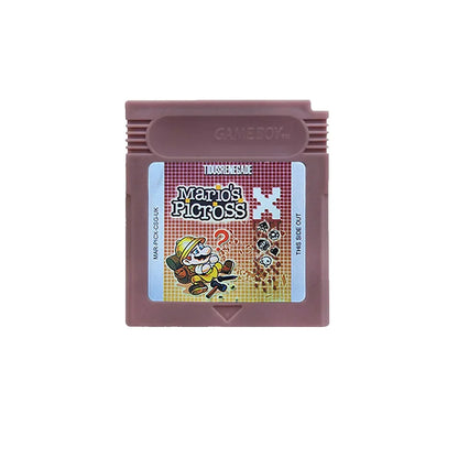 GBC 16-Bit Game Cartridge - Wario Land, Donkey Kong & Yoshi Compatible Game Card for GBC/GBA Consoles
