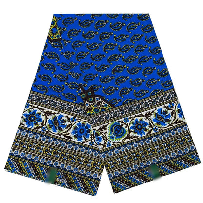 Popular Ankara Wax Fabric - High Quality 100% Cotton African Pagne Print for Dresses & Sewing