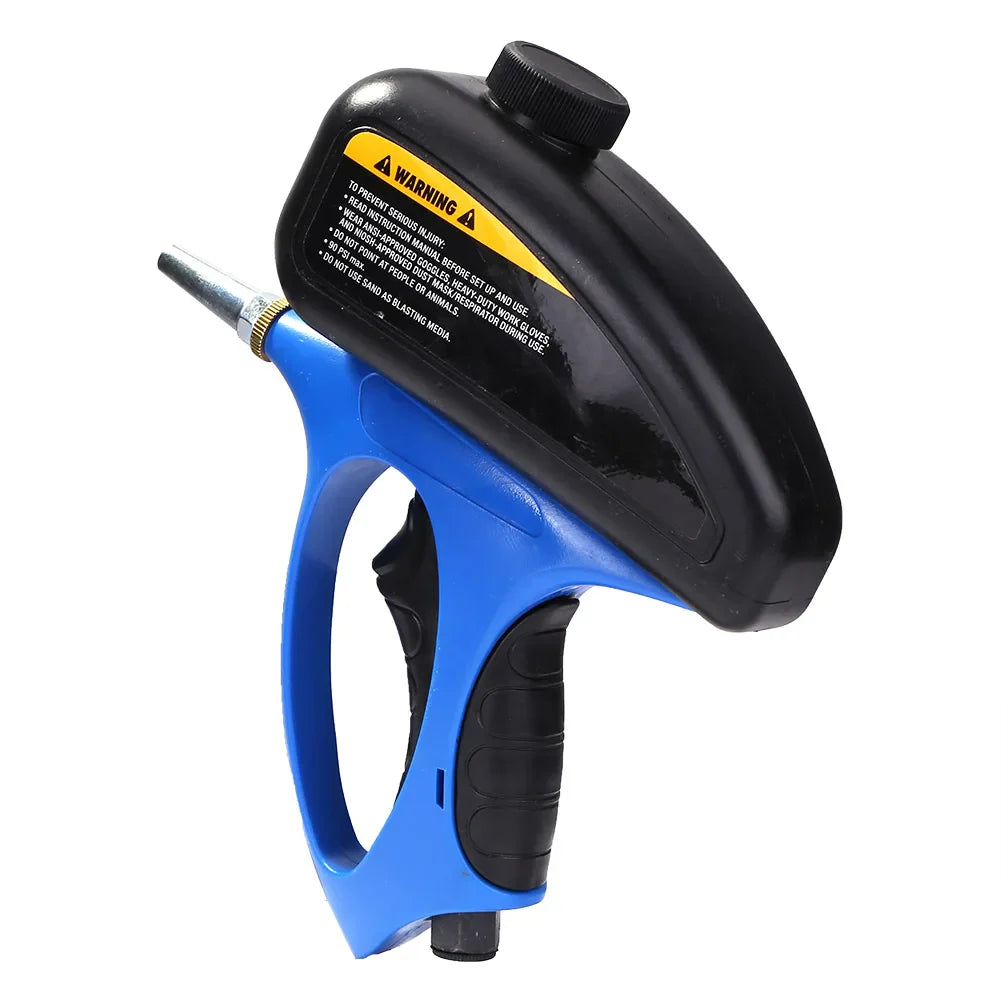Handheld Gravity Blaster 90PSI – Portable Pneumatic Sand & Paint Sprayer | High-Pressure Rust Protection Air Gun