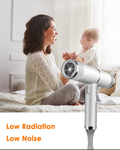 Professional Infrared Hair Dryer — Negative Ionic Blow Dryer with Hot & Cold Wind