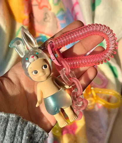 Candy House Keychain Blind Box – Cute Handmade Doll Bag Pendant for Girls