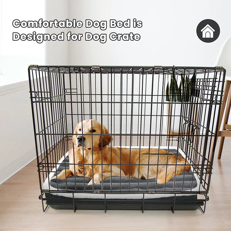 Removable Dog Bed Mat with Zipper - Washable Pet Mattress for Dog Sleeping, Pet Pad Cushion for Small to Medium Pets