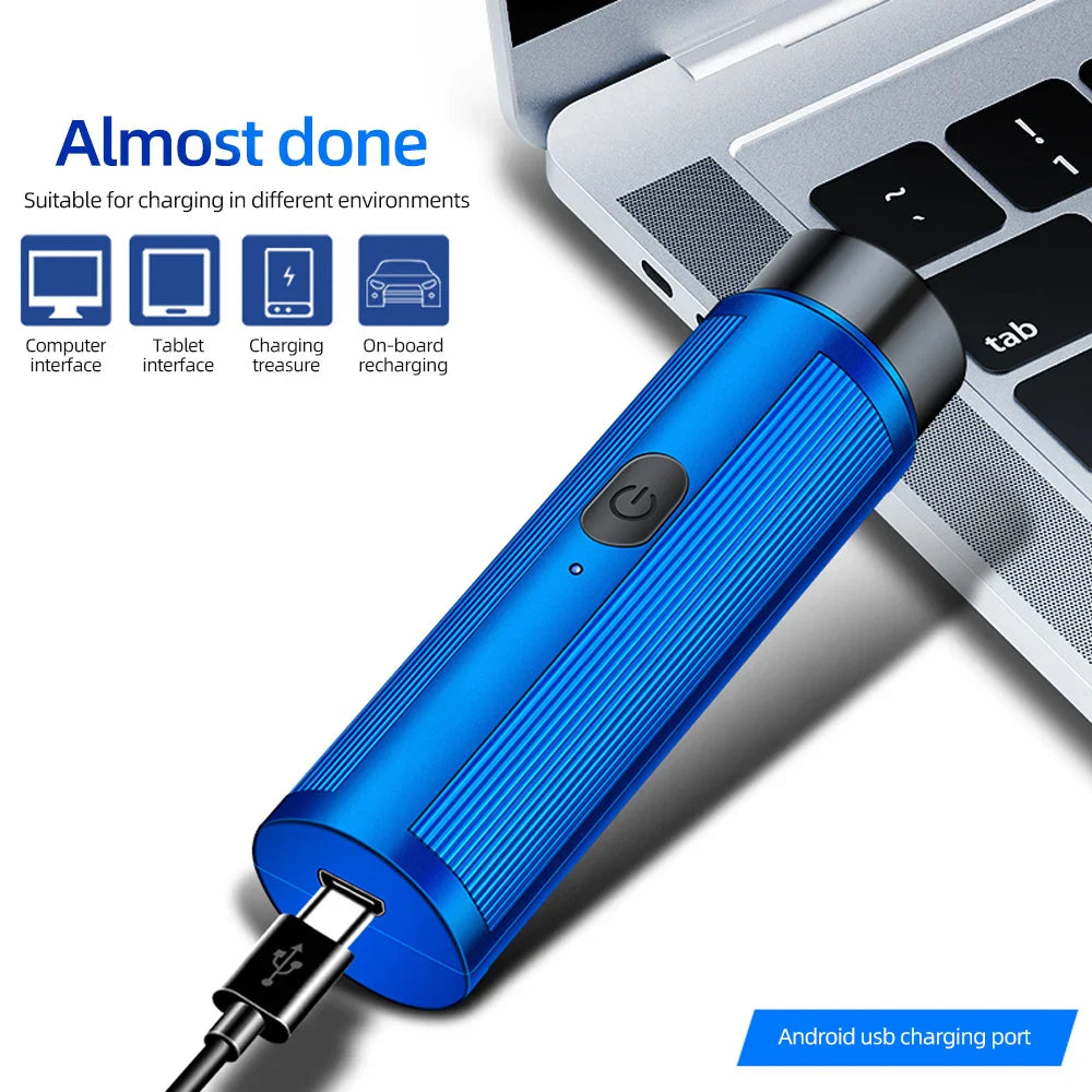 Portable Mini Electric Shaver – Rechargeable Travel Razor & Epilator for Men & Women, Compact Personal Grooming Tool