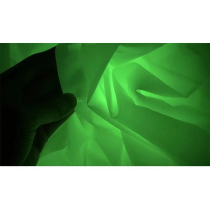 50×140 cm Glow-in-the-Dark Luminescent Fabric — Thin DIY Textile for Nightwear & Home Decor