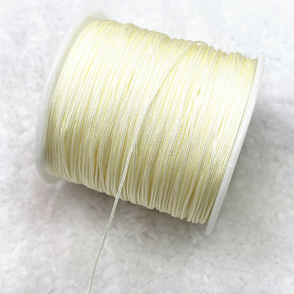Nylon Macrame Cord Thread (0.4–1.5mm) – Braided DIY Bracelet, Beading & Tassel String