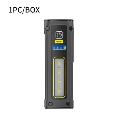 Super Bright LED Work Lamp with Magnet, SOS Alarm, Power Bank, and Waterproof Emergency Flashlight - New Design