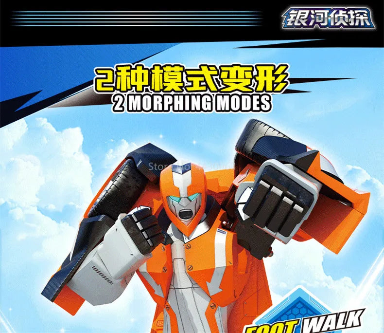 Galaxy Detectives Tobot Transformation Toy – Car to Robot Anime Figure, Korea Cartoon Deformation Tank Gift
