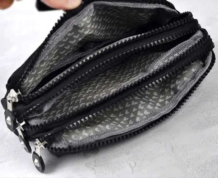 Korean-Style Large Capacity Oxford Cloth Wallet – Waterproof Coin Wallet for Men & Women