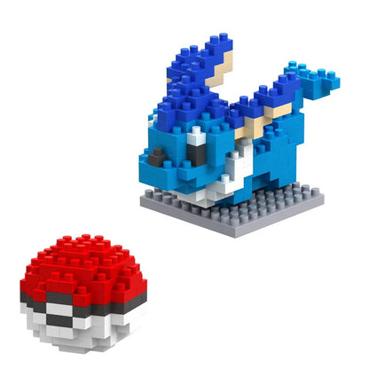 Pokemon Building Block Toy Set – Pikachu, Charizard, Blastoise, Bulbasaur & Gengar Anime Brick Figures for Kids Gift (75 Styles)