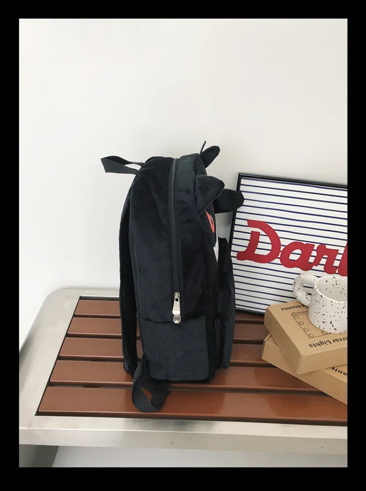 TAKARA TOMY Pokémon Gengar Backpack — Cute Cartoon School Bag for Kids, Student Gift Mochila