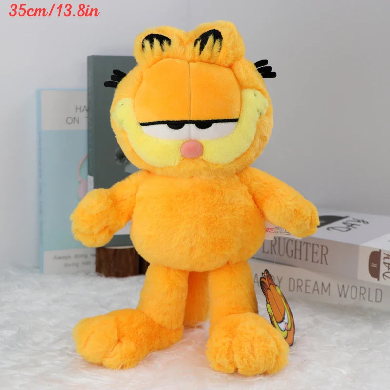 Original Garfield Family Plush Toys — Kawaii Soft Stuffed Garfield & Odie Dolls for Kids
