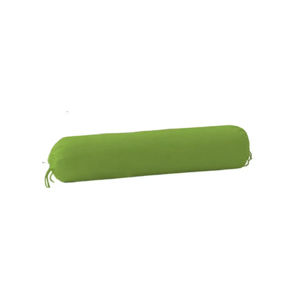 Solid Color Long Cylindrical Pillowcase – Removable & Washable Neck Bolster Cover for Bedroom