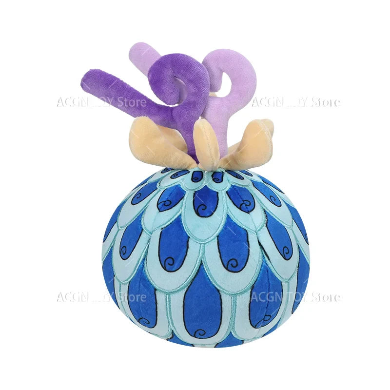6 Styles Fruit Plush Toys – Anime Soft Stuffed Toys: Gum-Gum, Op-Op, Tremor-Tremor, Flower-Flower, Flame-Flame, Fish-Fish Gifts