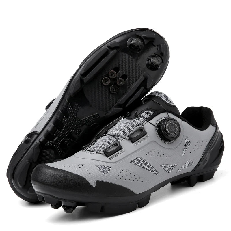 MTB Cycling Shoes — Flat Mountain Sneakers for Men & Women, SPD Cleat Compatible
