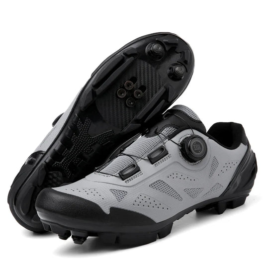 MTB Cycling Shoes — Flat Mountain Sneakers for Men & Women, SPD Cleat Compatible