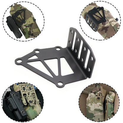 Tactical Tourniquet Fanny Pack - MOLLE EMT Storage Bag with 3-Slot Holster Mount