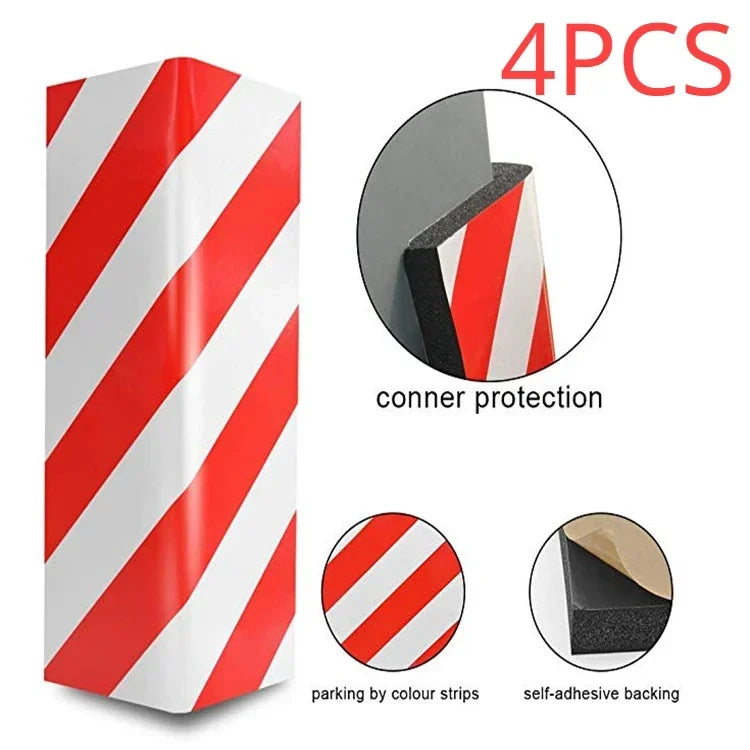 4PCS Garage Wall Corner Protectors – Foam Bumper Guards for Cars, Anti-Collision & Scratch-Resistant Garage Columns