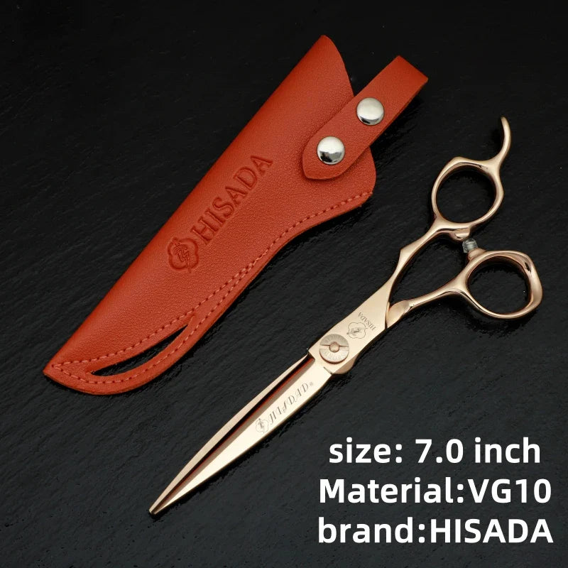 HISADA Professional Hairdressing Scissors – 6.0 Inch VG10 Barber Scissors for Salon Hair Cutting