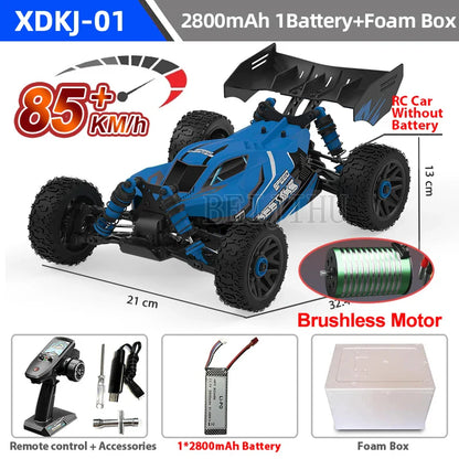 1:14 95KM/H Brushless RC Car – Professional 4WD Electric High-Speed Off-Road Drift Toy for Kids, VS WLtoys 144010