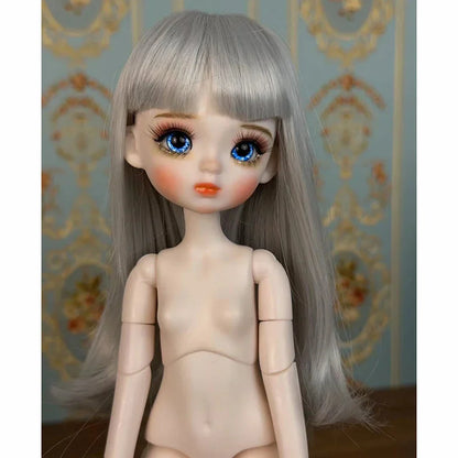 Sweet Doll 1/6 BJD Handmade 30cm Princess Doll – Makeup Doll for Girls Birthday Gift