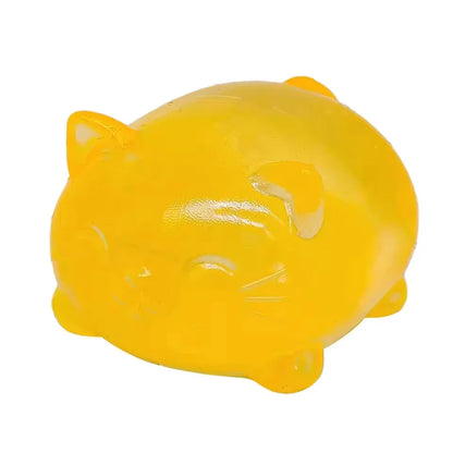 Cute Cat Shape NeeDoh Squishy Stress Toy – Non-Toxic Maltose Decompression Fidget Toy for Kids & Adults, Birthday Party Gift & Anxiety Relief Gadget