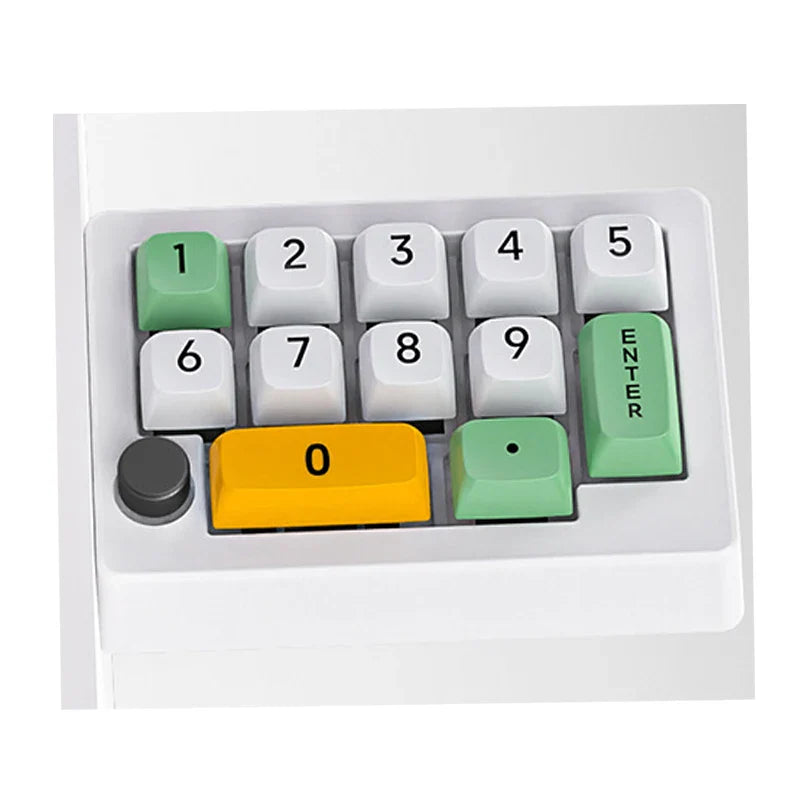 13-Key Programmable Mechanical Mini Keyboard – Hot-Swappable Switches with 7-Color RGB Lighting for Gaming