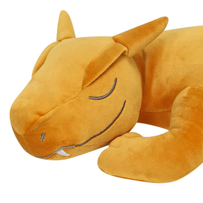 Pokemon Sleep Mega Charizard X Plush Cushion – Anime Cubone, Charmander, Umbreon & Garchomp Stuffed Pillow Toy for Kids Gift