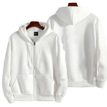 Fashion Zipper Hoodies for Women & Men - Long Sleeve Casual Sweatshirt for Autumn & Winter Sportswear