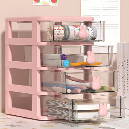 Multifunctional Desktop Storage Drawer Box – Pen Holder, Hair Accessories Rack and Multi-Layer Jewelry Organizer