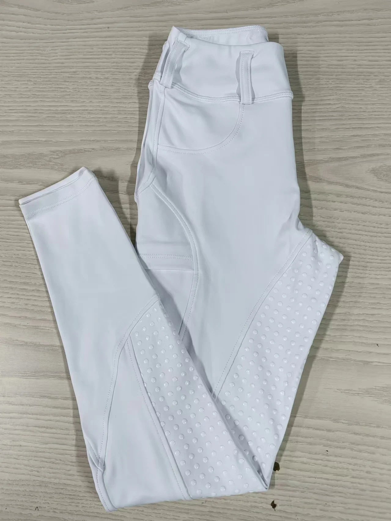 Professional Equestrian Riding Pants — Silicone Anti-Slip, Quick-Dry, Tight-Fit Sports & Cycling Trousers for Horse Riding Exams