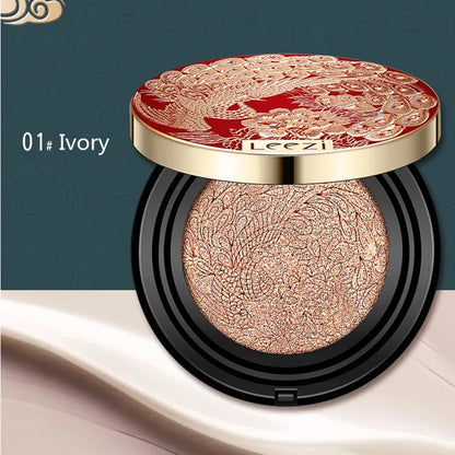 Retro Air Cushion Glow Foundation Cream – Moisturizing, Oil-Control BB Cream for Concealing & Brightening