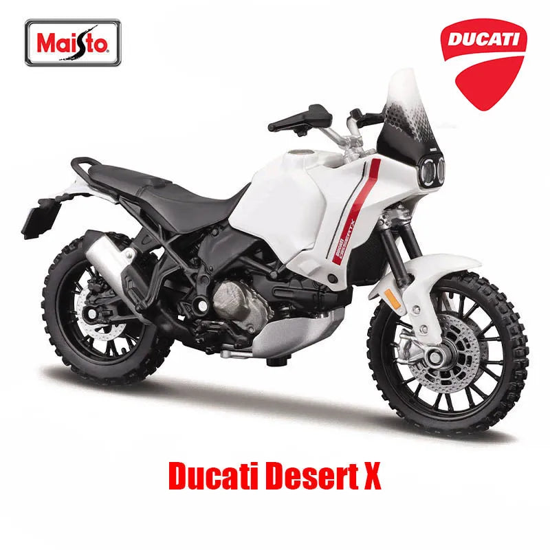 Maisto 1:18 Alloy Motorcycle Model – Yamaha MT-07/MT-10, Ducati, Kawasaki, KTM, Suzuki, BMW