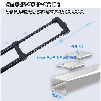 Heavy Duty Universal Wheel Folding Cart - Portable Hand Truck Trolley for Outdoor Camping and Luggage Transport