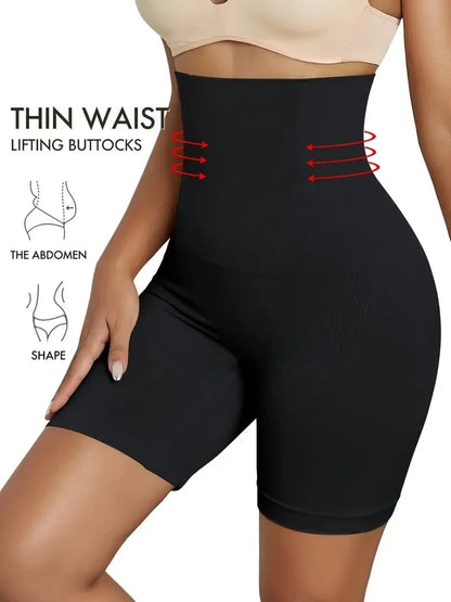 High Waist Shaping Control Panties - Women's Tummy Control Butt Lifting Slimming Shapewear Shorts Body Shaper Underwear