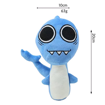 Sprunki Plush Toy — Incredibox Cartoon Pillow Doll, Stuffed Plush for Kids, Birthday & Christmas Gift