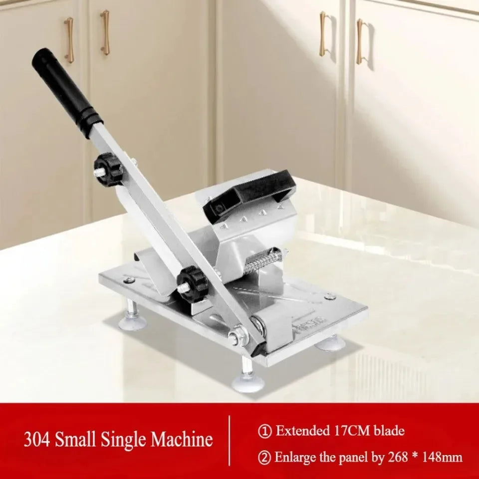 Portable Adjustable Beef & Vegetable Slicer – Household Meat and Frozen Food Cutting Tool