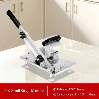 Portable Adjustable Beef & Vegetable Slicer – Household Meat and Frozen Food Cutting Tool