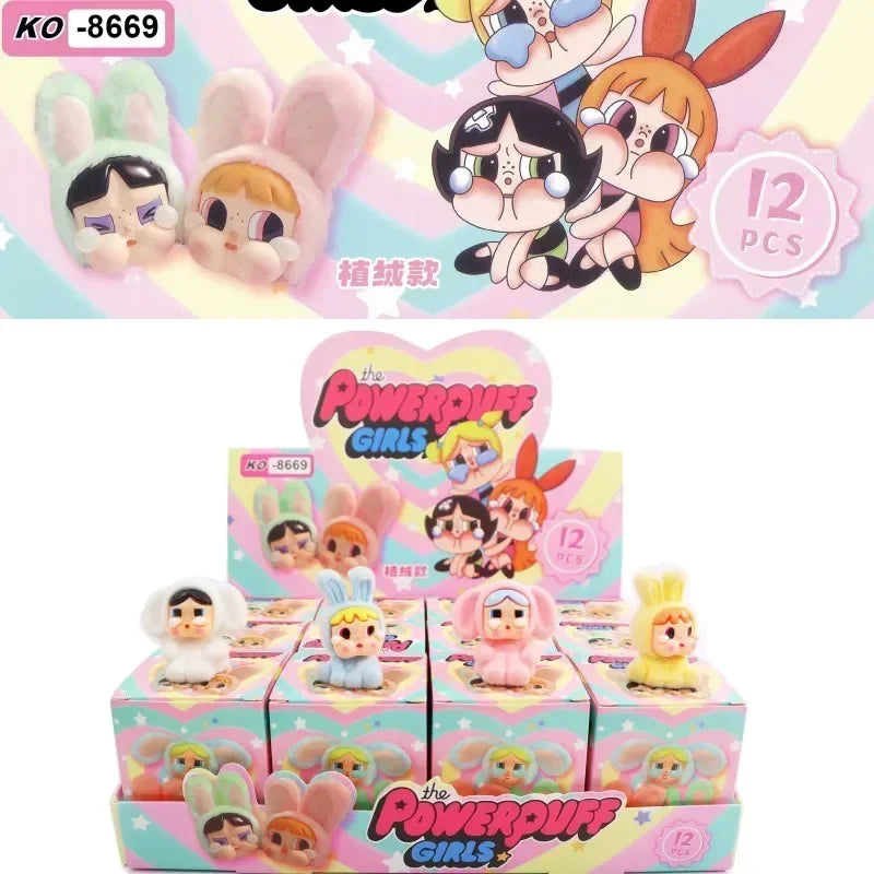 12-Pack Cartoon Kawaii Plush Blind Box Mini Dolls – Cute Trendy Desktop Accessories & Toys