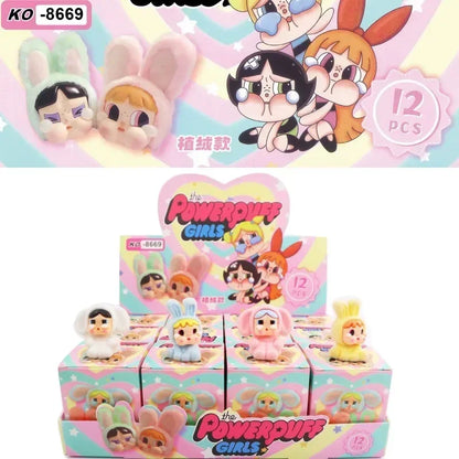 12-Pack Cartoon Kawaii Plush Blind Box Mini Dolls – Cute Trendy Desktop Accessories & Toys