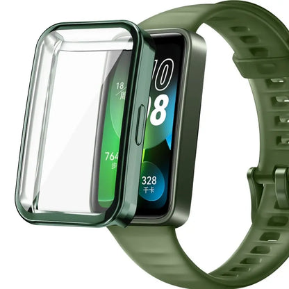 TPU Soft Protective Case for Huawei Band 8 & 9 – Full Cover Screen Protector Bumper Smartwatch Accessory